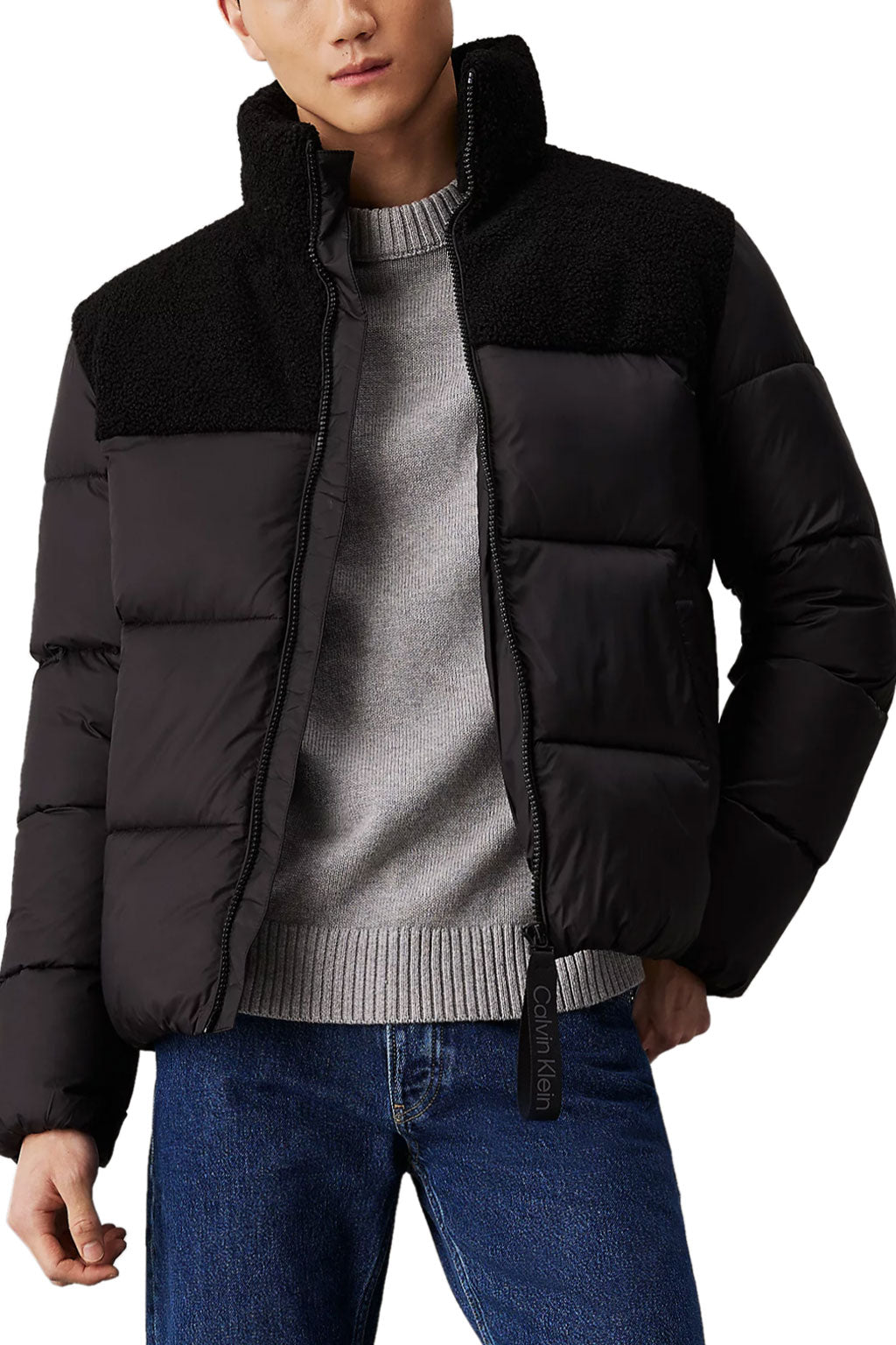 Calvin Klein Jeans Sherpa Puffer Jacket